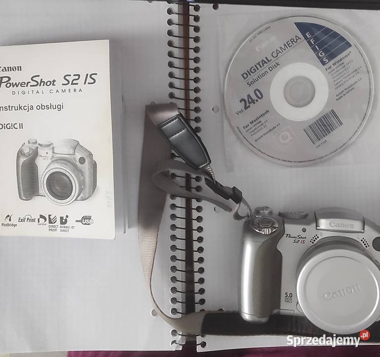 Aparat fotograficzny Canon Power Shot S2 IS śląskie Rudziniec