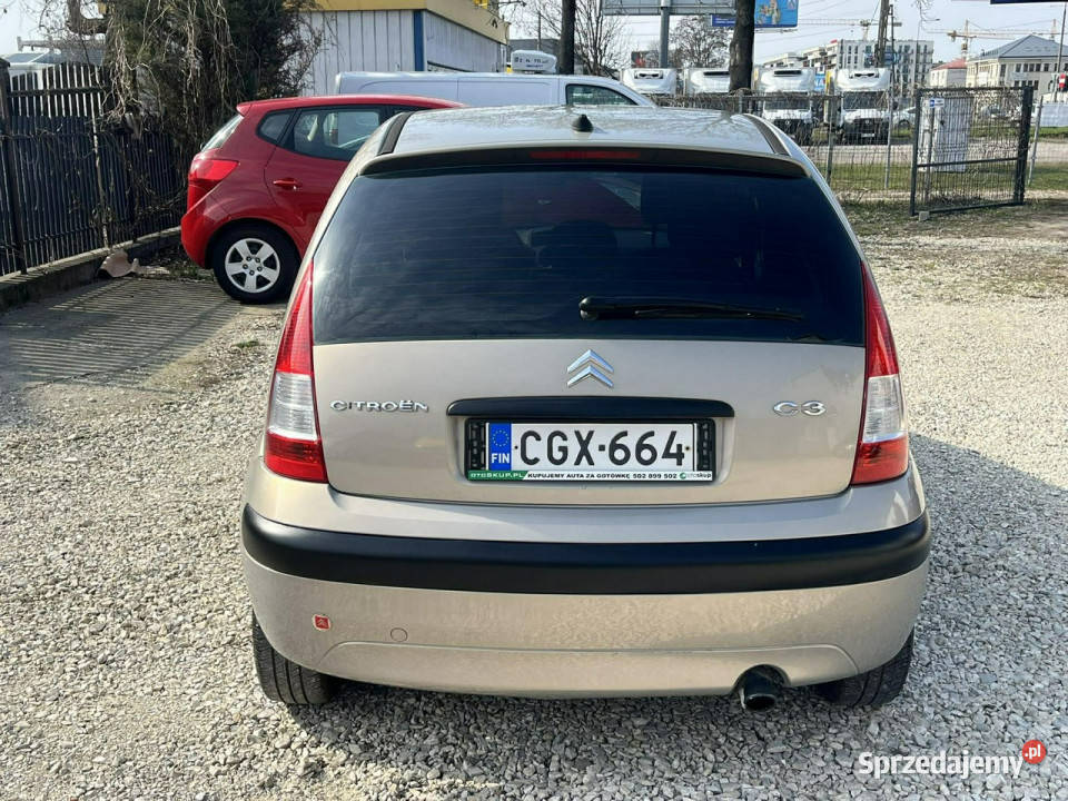 Citroen C3 GWARANCJA manual 14 benzyna zadbany 1360cm3 Warszawa