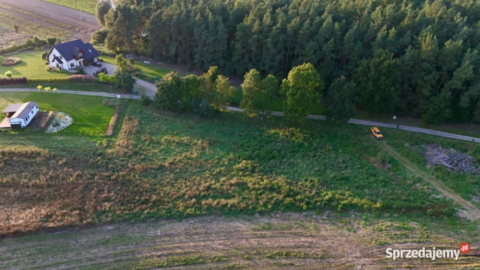 Duża działka 6000 m w Demlinie spokój natura i utwardzona Demlin