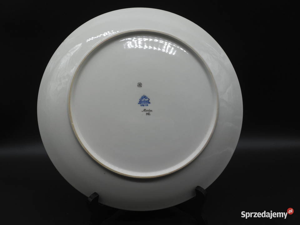 Porcelanowa patera LINDNER MARLEN ecruzłoceń Antyki, Sztuka, Kolekcje Raszków