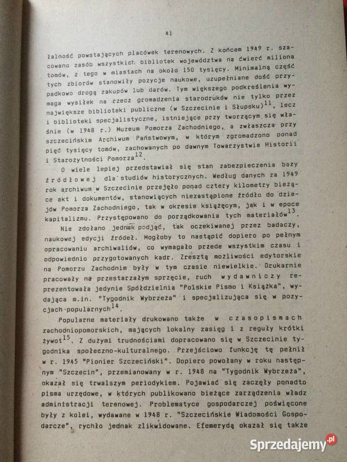 3217 Historiografia Zachodniopomorska 1945 1985