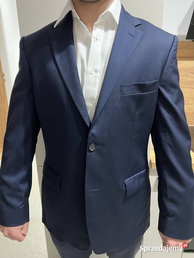 Garnitur granatowy Vistula Welna gladki małopolskie Niepołomice