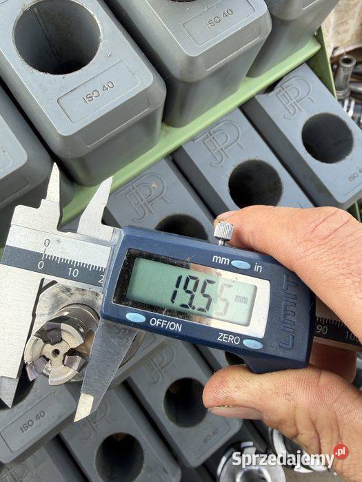 Frez z płytkami 20 mm Oprawka SK40 Kompresory
