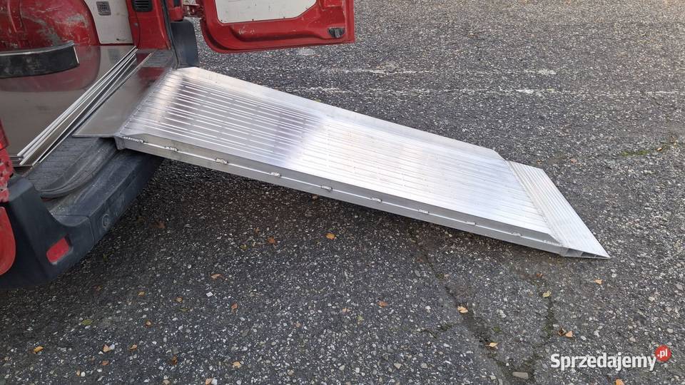 Rampa Aluminiowa 215 x 80 Panelowa Ranty Najazd Proszowice