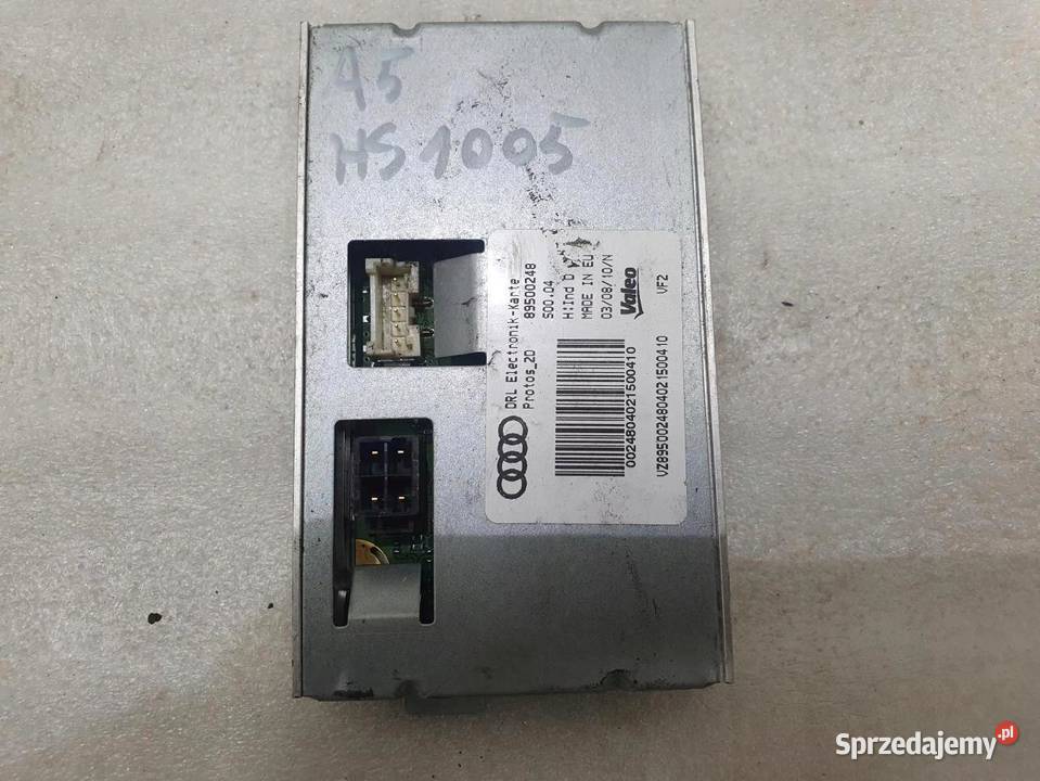 STEROWNIK MODUŁ ŚWIATEŁ AUDI A5 8T 89500248 osobowe
