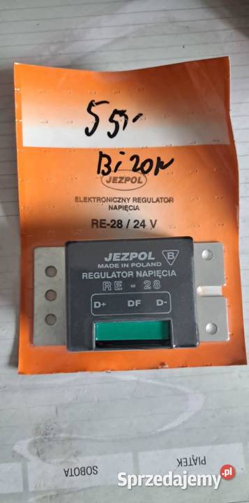 REGULATOR NAPIĘCIA 24V BIZON STAR JELCZ RE28 sprzedam