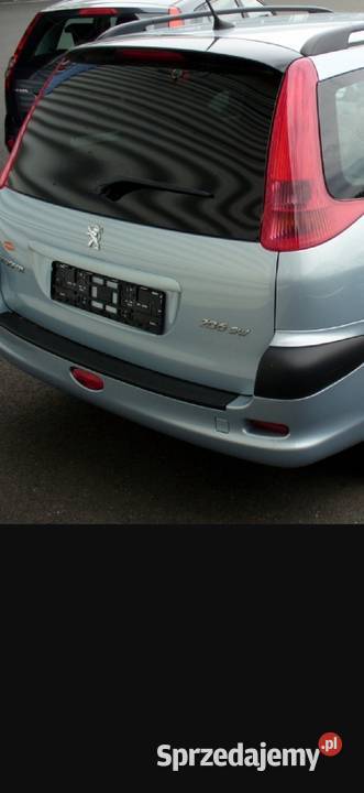 Peugeot 206sw kombi lampa lampy tył tylne mazowieckie Pułtusk sprzedam