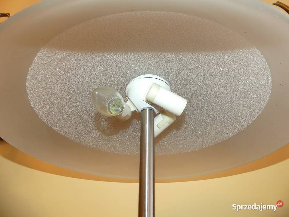 Piękna lampa gabinetowa PRL wielkopolskie Poznań