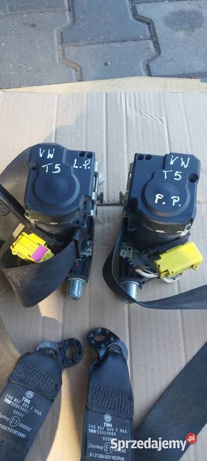 Pas bezpieczeństwa lewy prawy VW T5 7H0857805F Szczecin