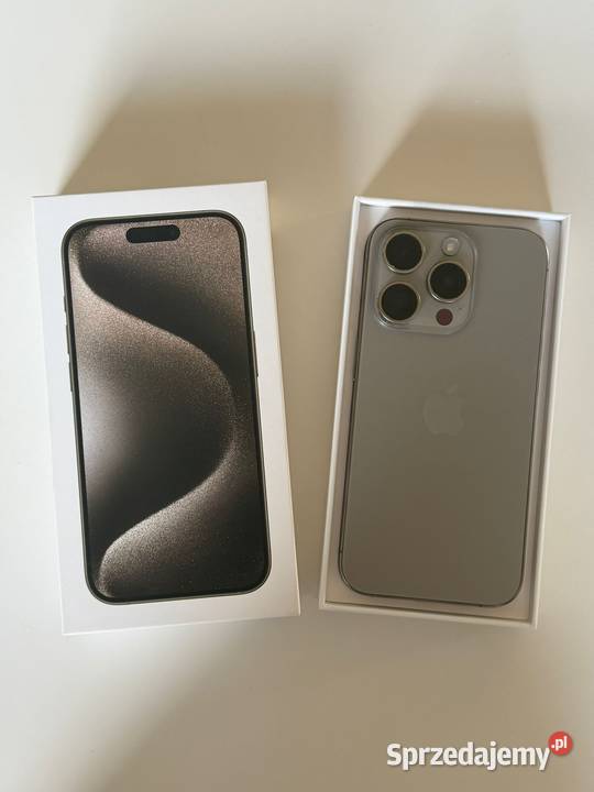 Syndyk sprzeda telefon komórkowy iPhone 15 Pro sprzedam
