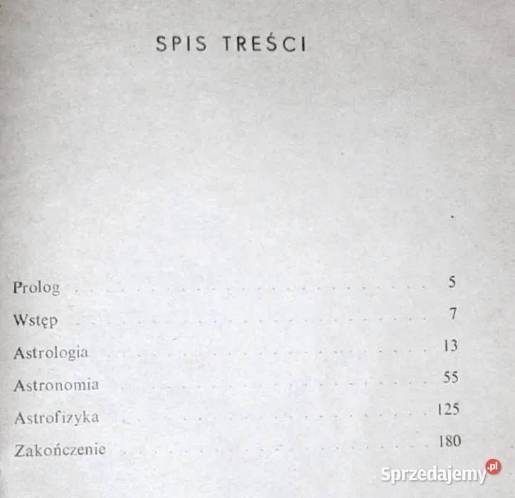 Astrologia astronomia astrofizyka Zbigniew Chełm sprzedam