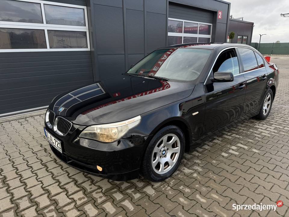 Bmw e60 525 benzyna 177 Z Niemiec Rok produkcji 2006 Koszalin