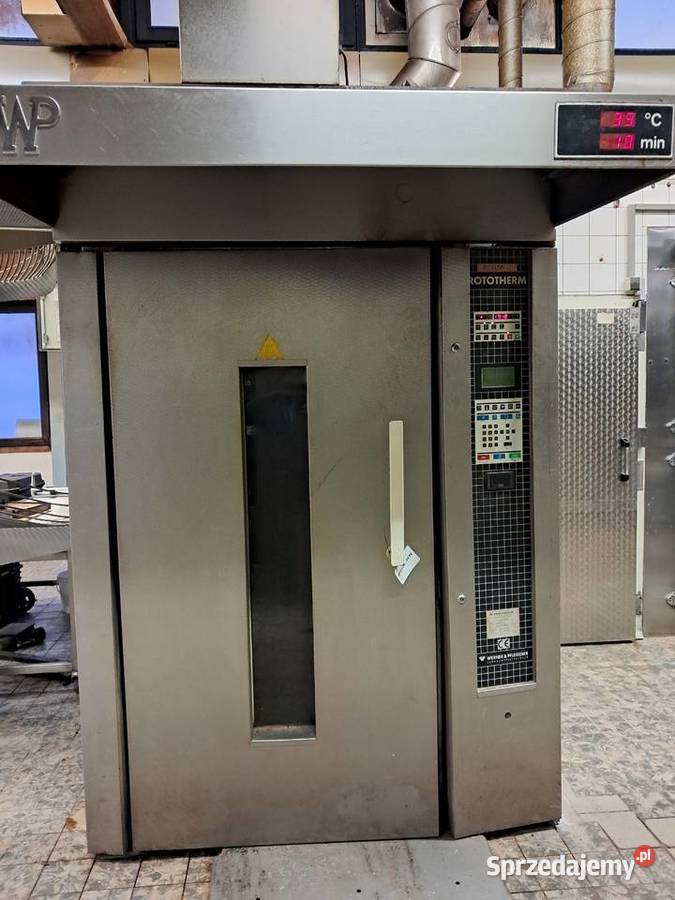 Piec piekarniczy wózkowy obrotowy WP ROTOTHERM Rzeszów