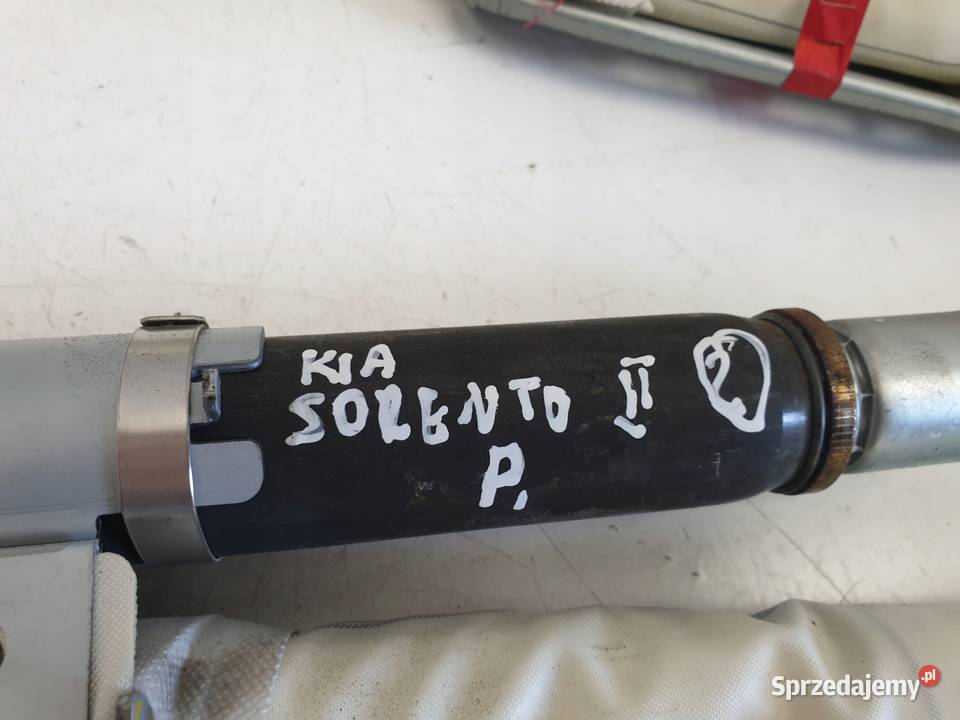 Kia Sorento II PRAWA KURTYNA prawy przód Airbag Rudka