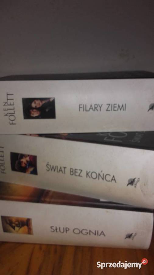 KFollett Filary ziemi Świat bez końca Słup ognia Rok wydania 2015 Proza i poezja Łódź
