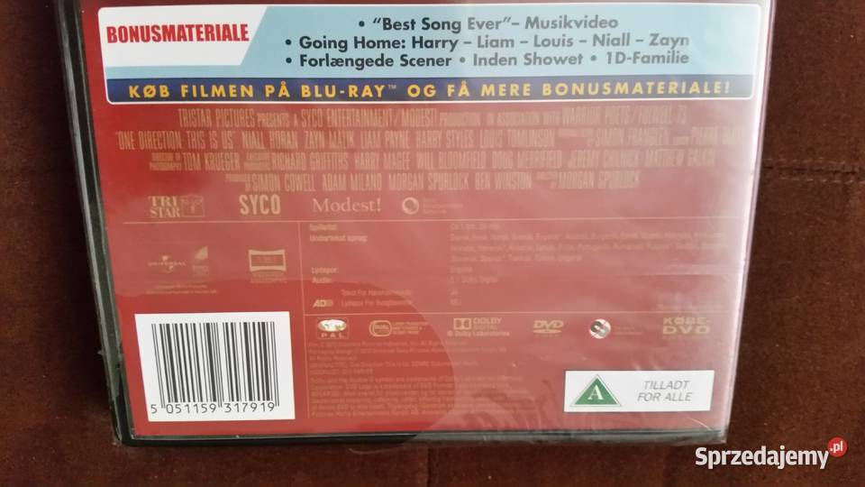 1D ONE DIRECTION THIS IS US DVD VIDEO plus CD lubelskie Puławy