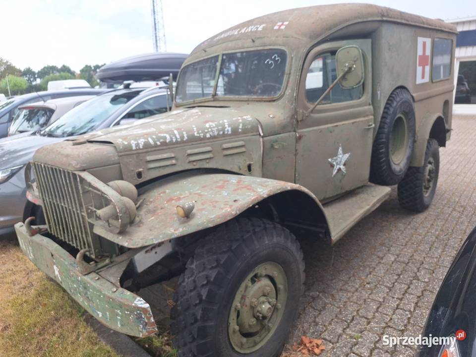 Dodge Wc 54 Ambulans z 2 wojny światowej sprzedam