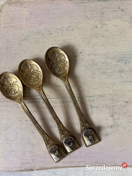 Pamiątkowe łyżeczki Drezno śląskie Bytom