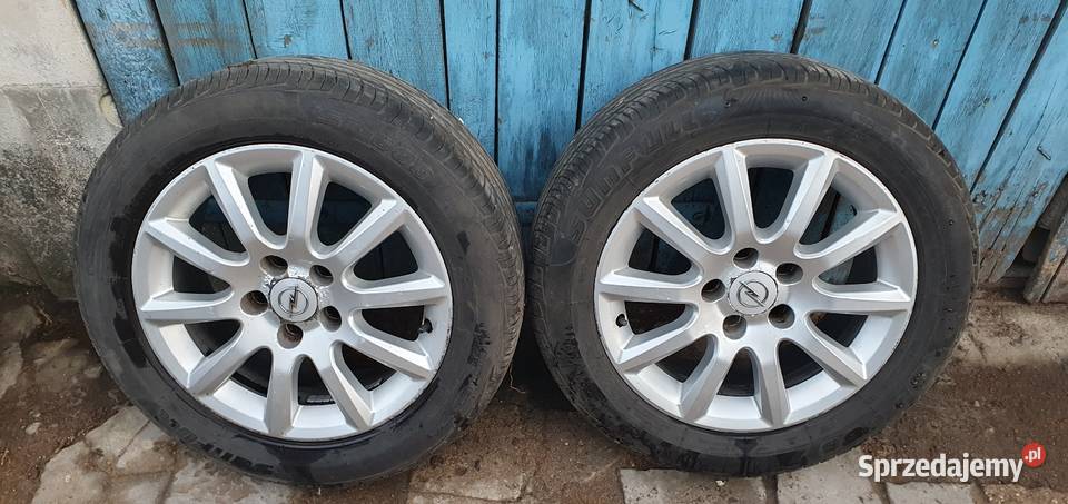 Koła Opel 16 5x110 ET37 z oponami letnimi lubelskie Mętów