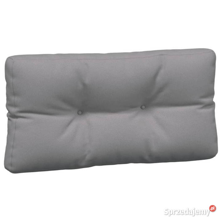 Poduszki na palety 5 szare tkanina WM360778 Poduszki i materace Meble ogrodowe sprzedam