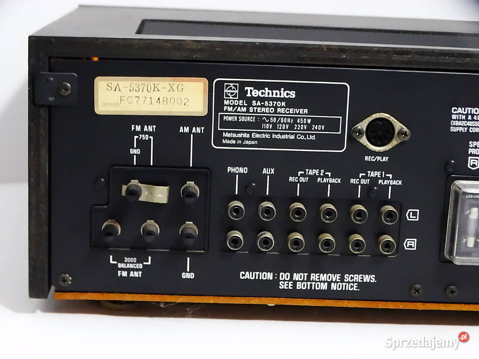 Technics SA5370K amplituner stereo vintage