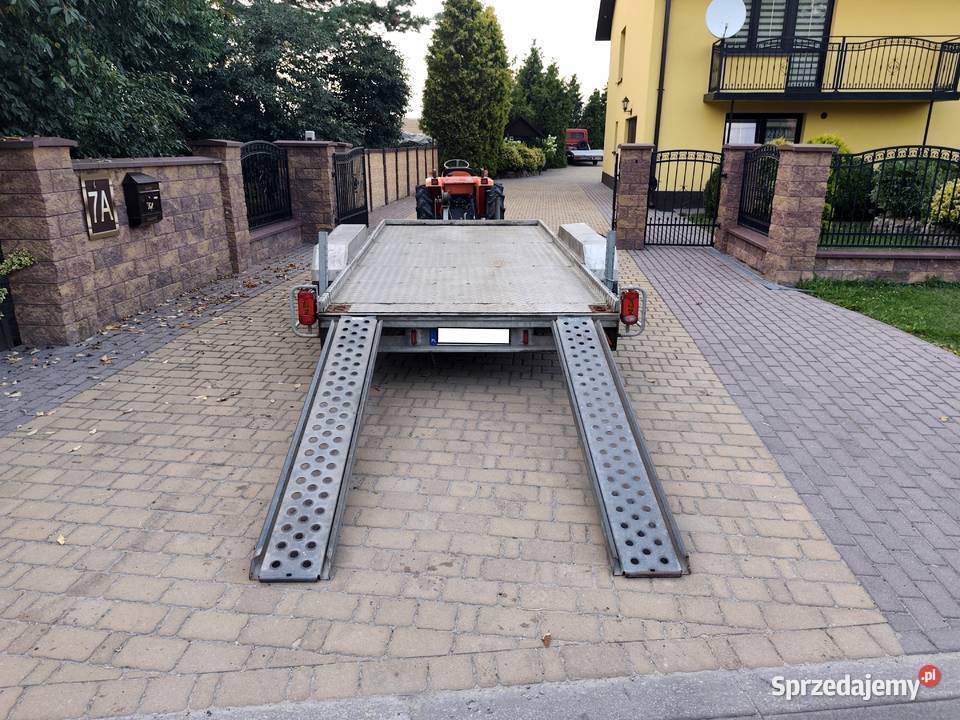 Przyczepa Laweta DMC 2700 Minikoparka 2 Wodzisław