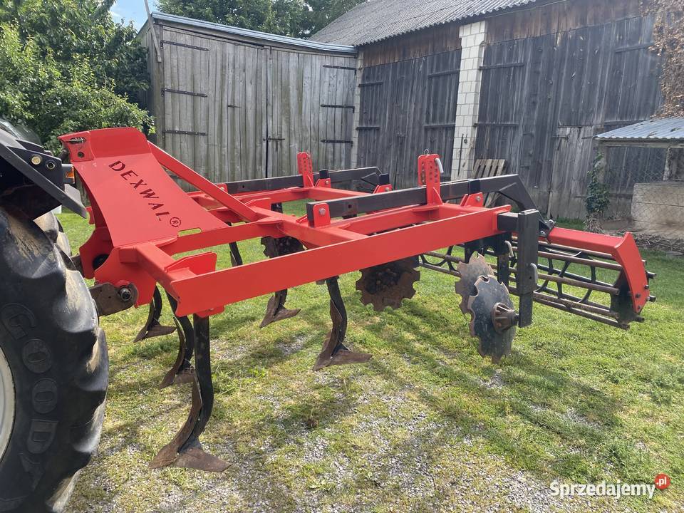 Agregat ścierniskowy plug 5 skibowy rozsiewacz Tyszowce