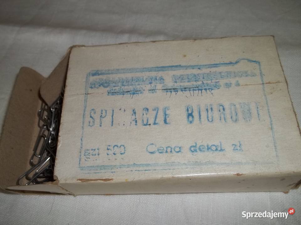 Spinacze biurowe długość 5Artykuły biurowe Łódź