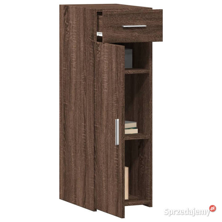 Szafka brązowy dąb 30x425x93 materiał Warszawa
