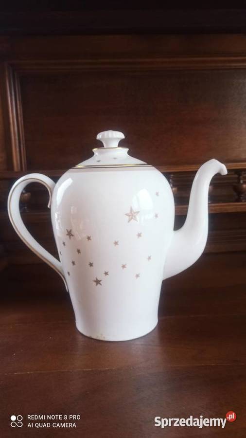 Dzbanek do kawy Z manufaktury BG Kjbenhavn Made Porcelana i szkło Gdańsk