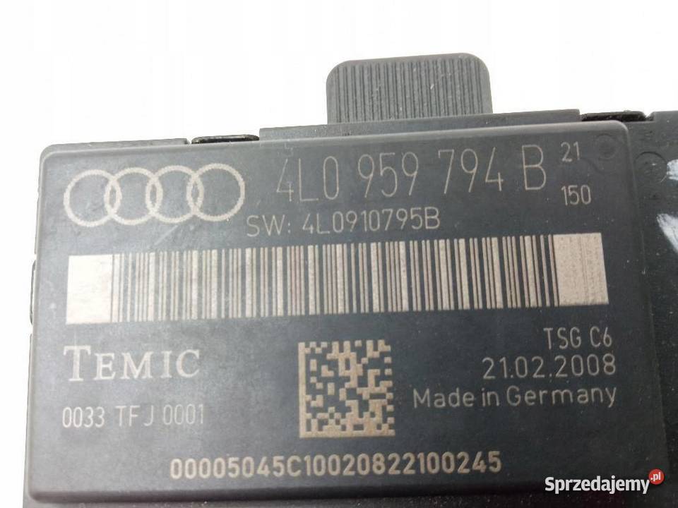 MODUŁ DRZWI PRAWY TYŁ 4L0959794B Audi Q7 I