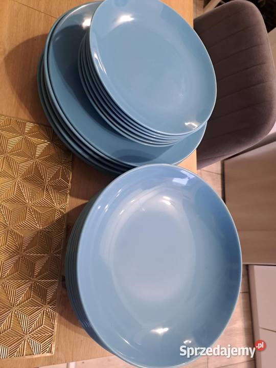 Okazja Talerze Ikea turkusowe Talerze i talerzyki łódzkie Skierniewice