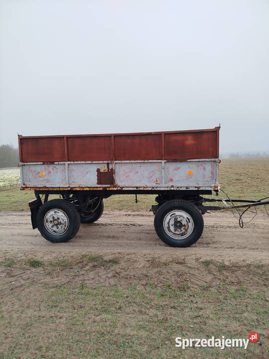 Przyczepa wywrotka d45 d35 d47 thk hl d55 Maszyny rolnicze Łubna-Jakusy