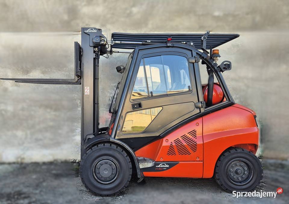 Linde H50 2020r TRIPLEX kabina wózek widłowy Motoryzacja Rybnik