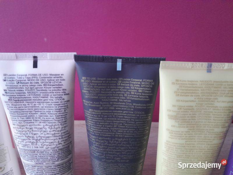 Zestaw 14 sztuk Balsamów do ciała 125ml Avon Siewierz