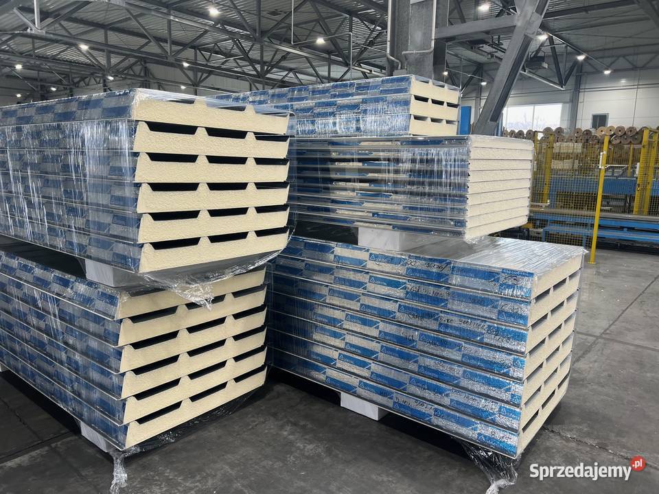 Sprzedaz płyt warstwowych PIR, wełna minerałna