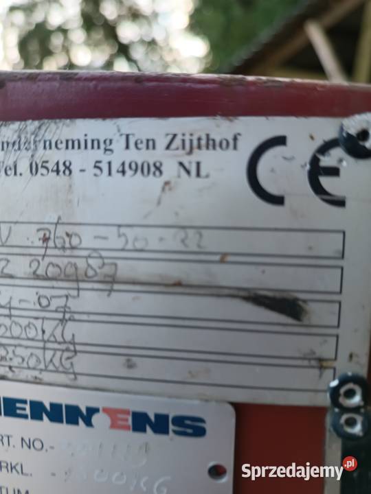 Chwytak do płyt tarasowych palet dolnośląskie Janowice Wielkie