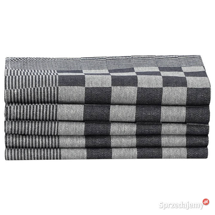 Zestaw 10 ręczników czarnobiały bawełna WM136291 Warszawa sprzedam