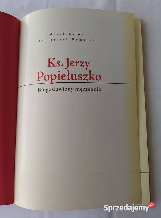 JERZY POPIEŁUSZKO Pamiątka beatyfikacji podlaskie Hajnówka