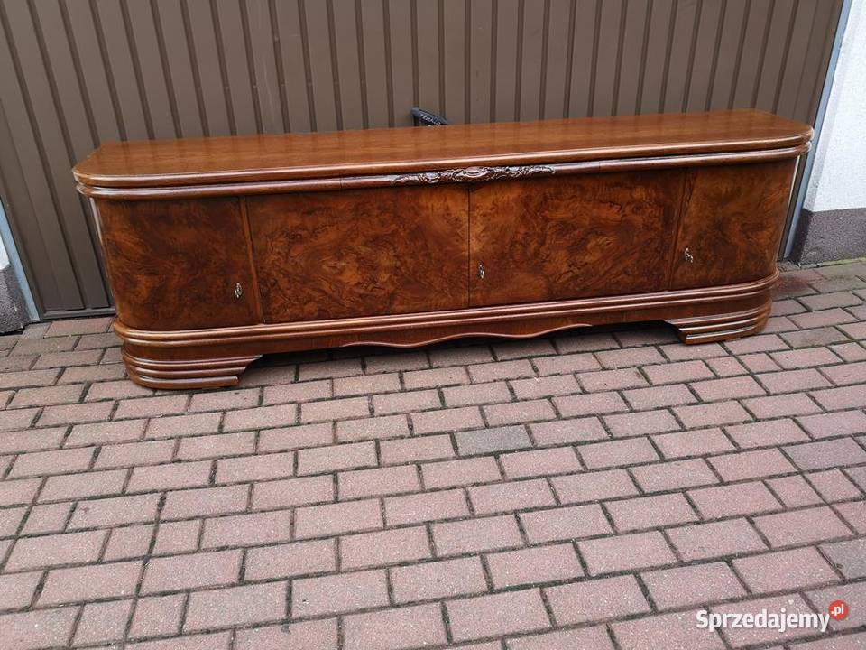 Komoda Szafka RTV ARTDECO OrzechDąb Niska Stara wielkopolskie Swarzędz