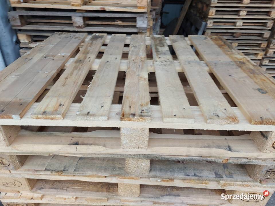 Palety drewniane jasne solidne 120x100 mazowieckie Radom