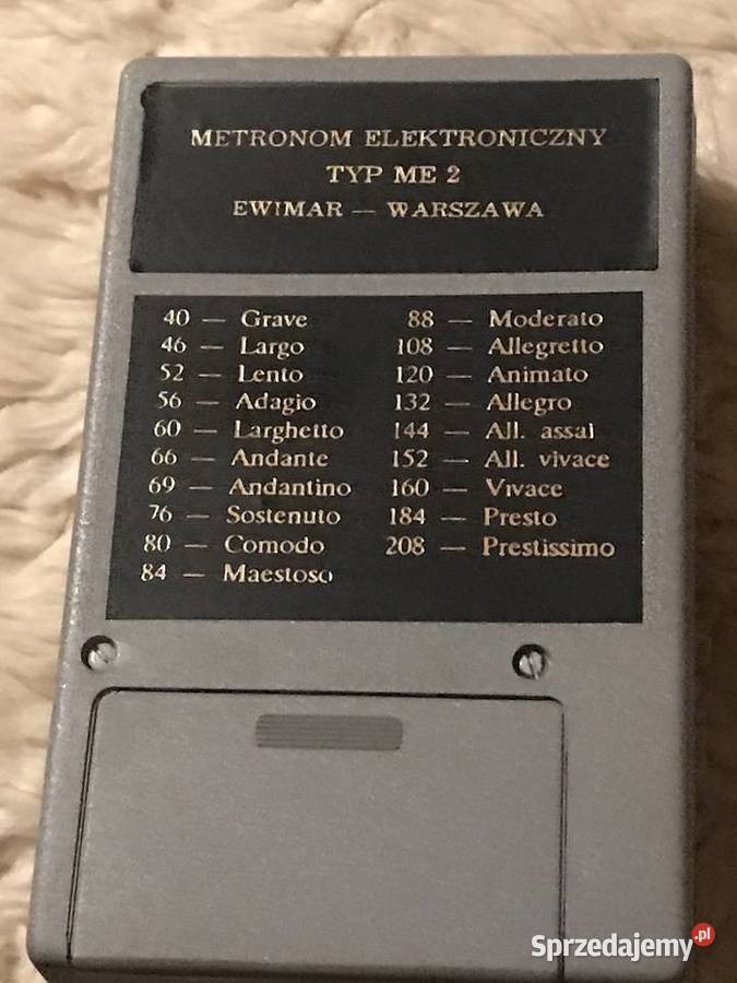 Taktomierz metronom Toruń
