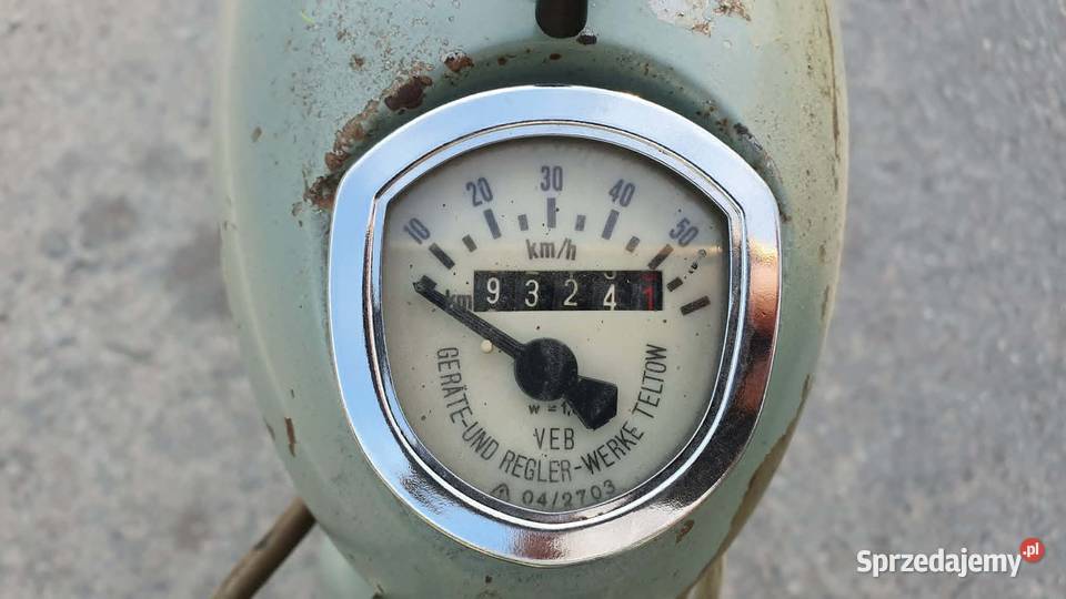 Simson SR2 1957r przejściówka mazowieckie Brwinów