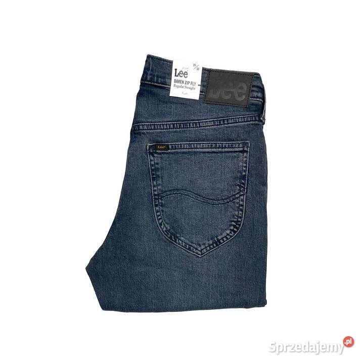 Spodnie męskie jeansy Lee Daren Zip Fly Holland Odzież codzienna Gdańsk