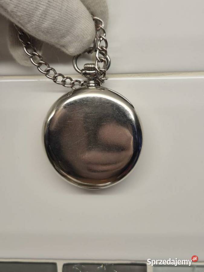 Rzadki zegarek kieszonkowy Invar SWISS Męskie śląskie Chorzów