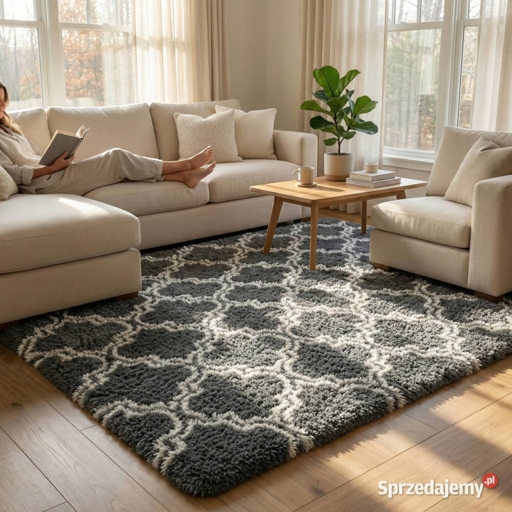 Dywan do salonu shaggy DECOR antypoślizgowy Opole