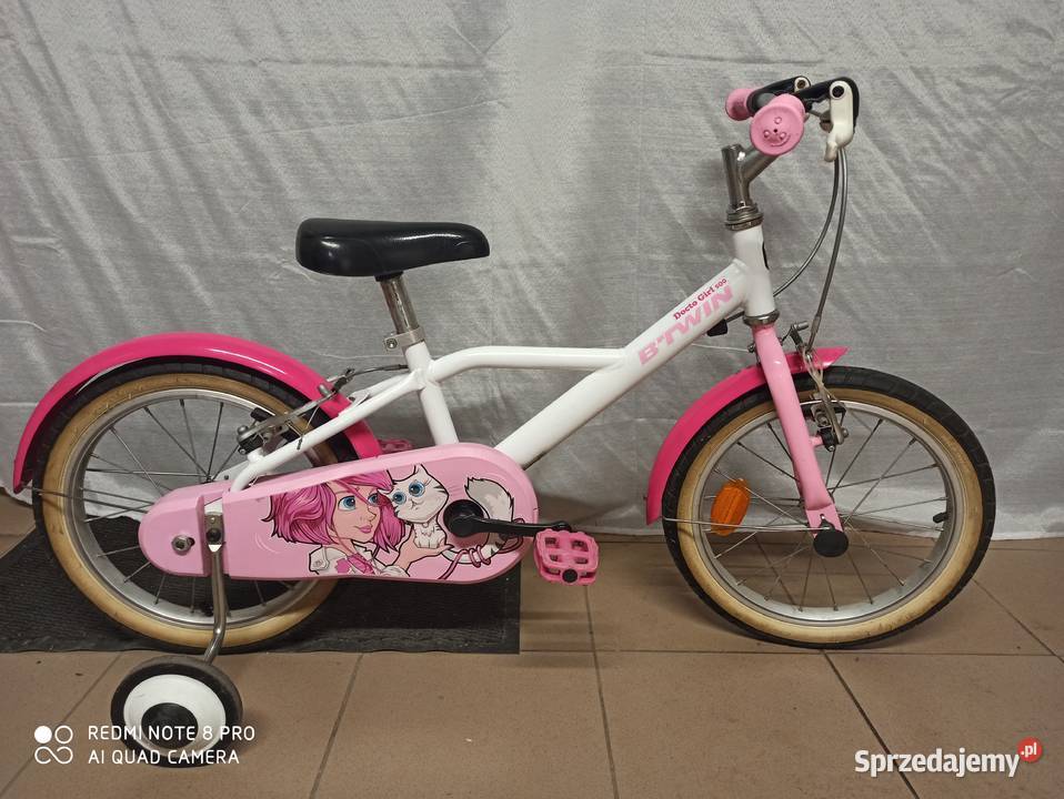 Rowerek Dzieciecy FIRMOWY Btwin 16 PIĘKNY SUPER