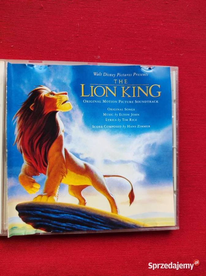 1994 Walt Disney Lion King Król Lew 1 płyta Kielce sprzedam