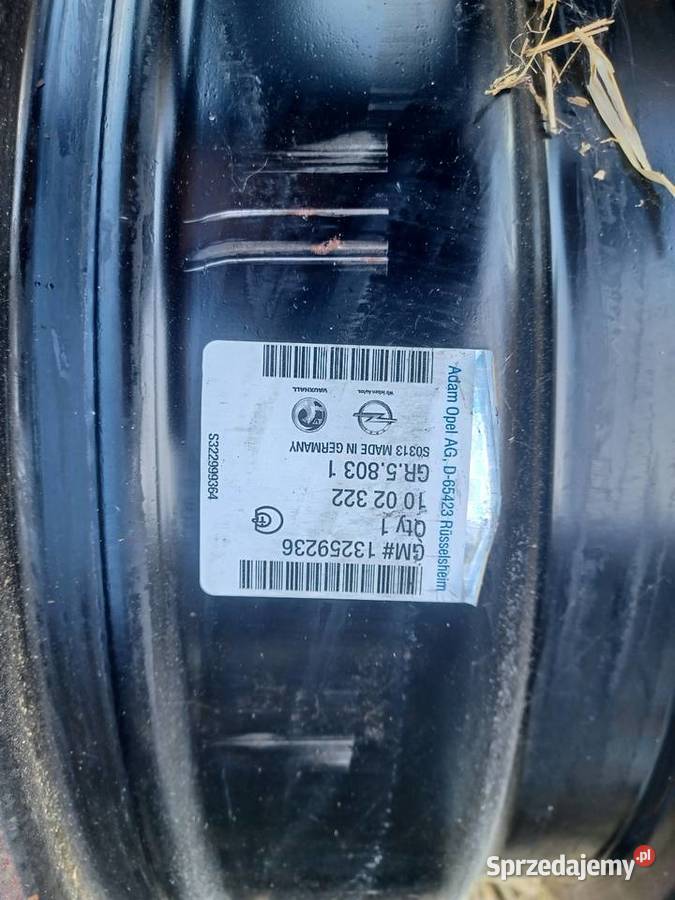 Felgi stalowe z kołpqkami