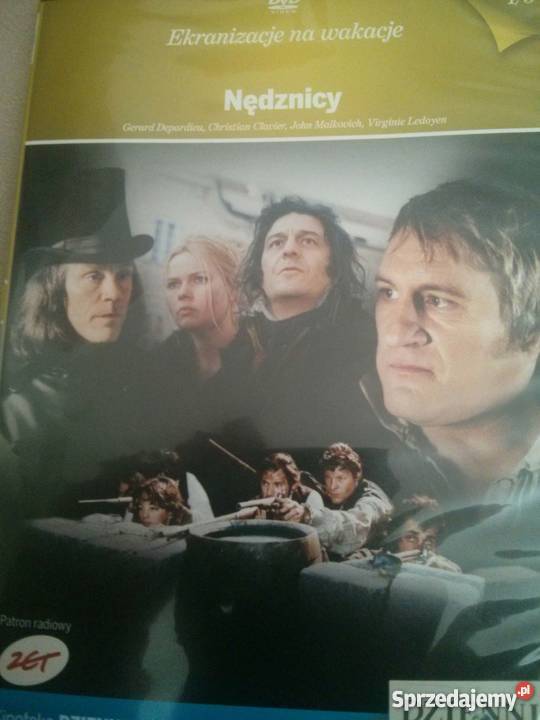 Nędznicy Gerard Depardieu DVD zachodniopomorskie Szczecin